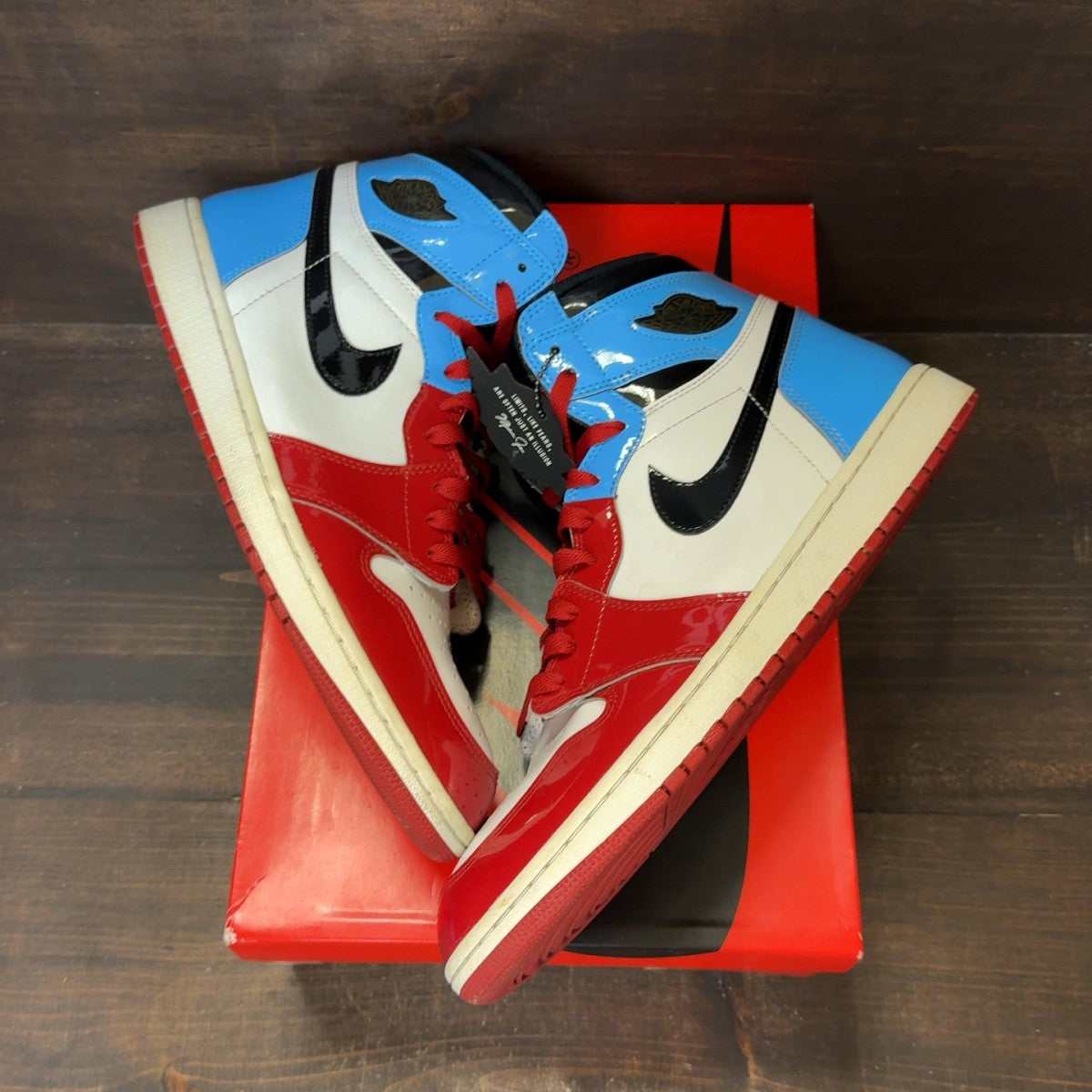 Jordan 1 Retro High Fearless UNC Chicago - Image 2