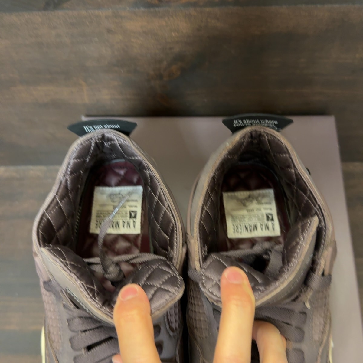 Jordan 4 Retro SP A Ma Maniére Violet Ore - Image 4