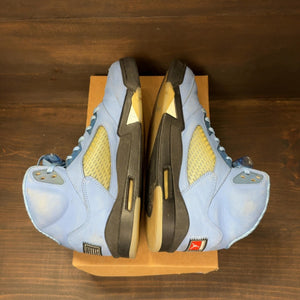 Jordan 5 Retro UNC University Blue Size 12.5 (Pre-Owned) - Image 6