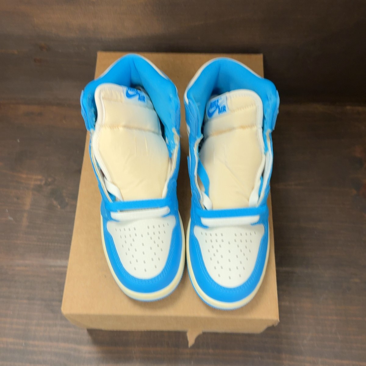 Jordan 1 Retro High OG UNC Reimagined (GS) Size 4.5Y (Pre-Owned) - Image 3