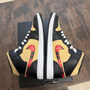 Air Jordan 1 Mid Tartan Swoosh Size 5 (Pre-Owned) - Image 4