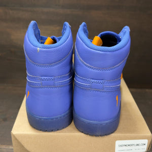 Jordan 1 Retro High Gatorade Rush Violet Size 8.5 (Pre-Owned) - aux