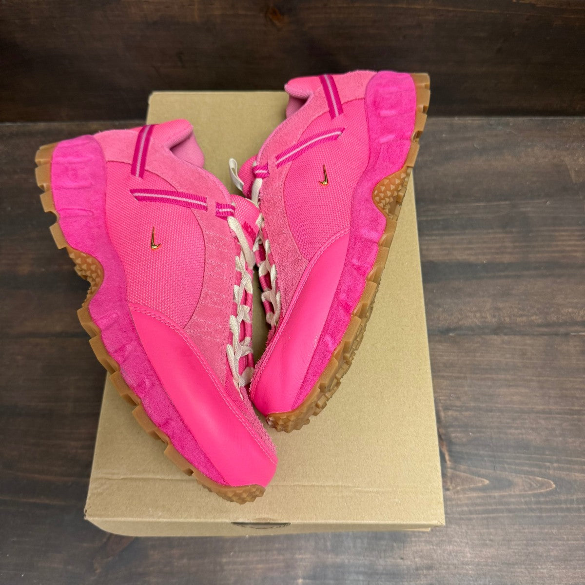Nike Air Humara LX Jacquemus Pink Flash (Women's) Size 12.5W (Pre-Owned) - Image 3