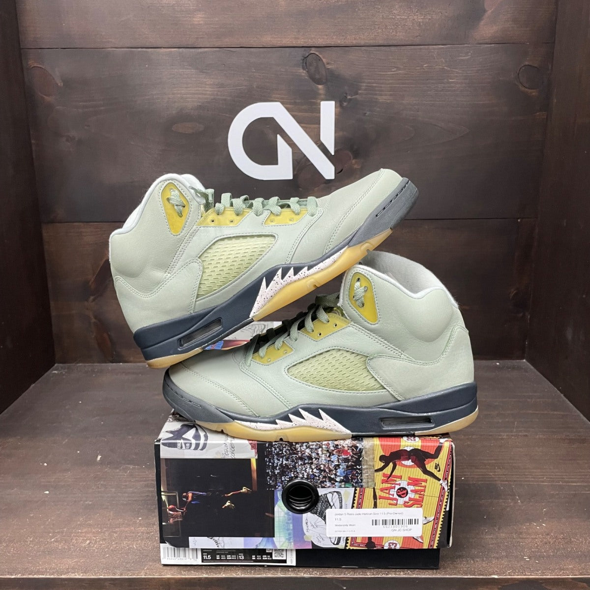 Jordan 5 Retro Jade Horizon - Image 1