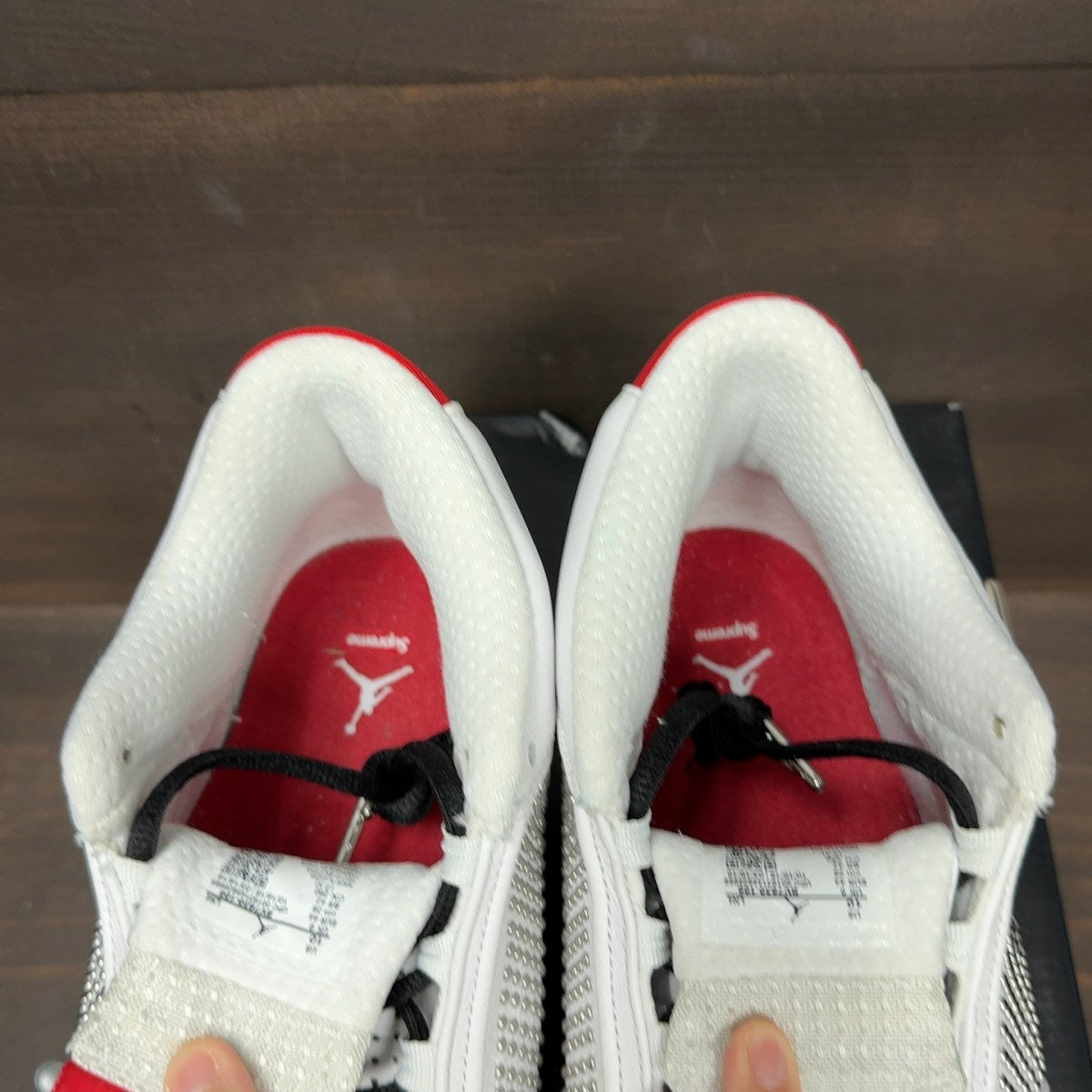 Jordan 14 Retro Supreme White - Image 4