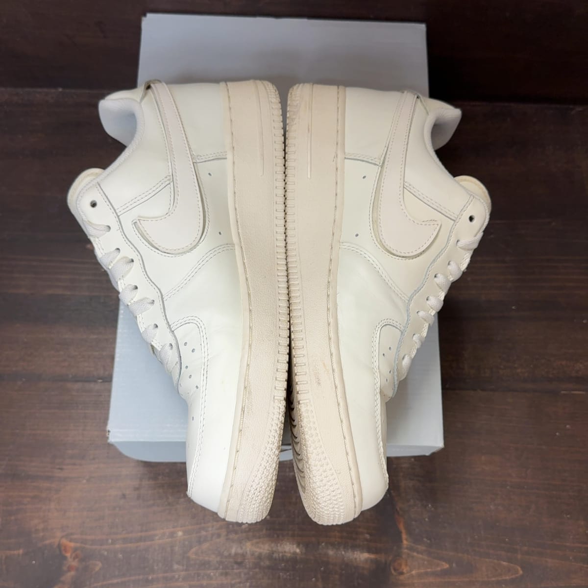 Nike Air Force 1 Low Swoosh Pack All-Star (2018) (Sail) Size 10.5 (Pre-Owned) - aux