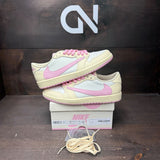 Jordan 1 Retro Low OG SP Travis Scott Shy Pink - Image 1