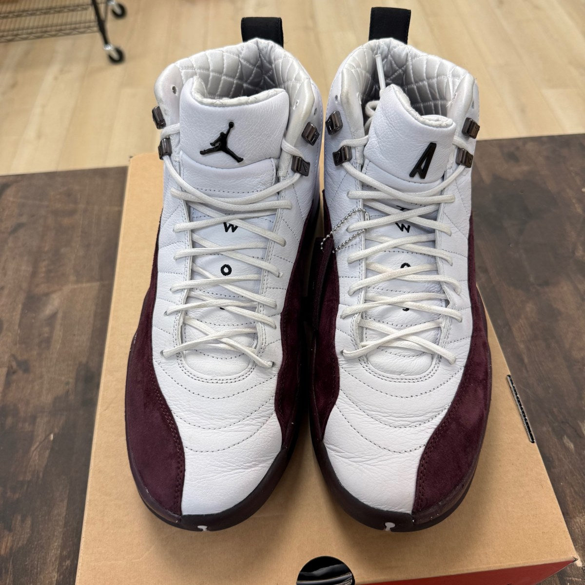 Jordan 12 Retro SP A Ma Maniére White (Women's) - Image 2