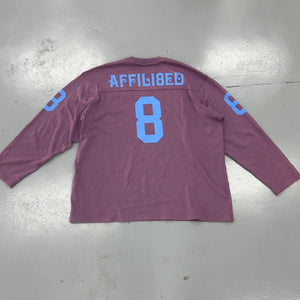 Supreme Affiliated L/S Football Top Dusty Purple Size XXL (Pre-Owned) - Image 2