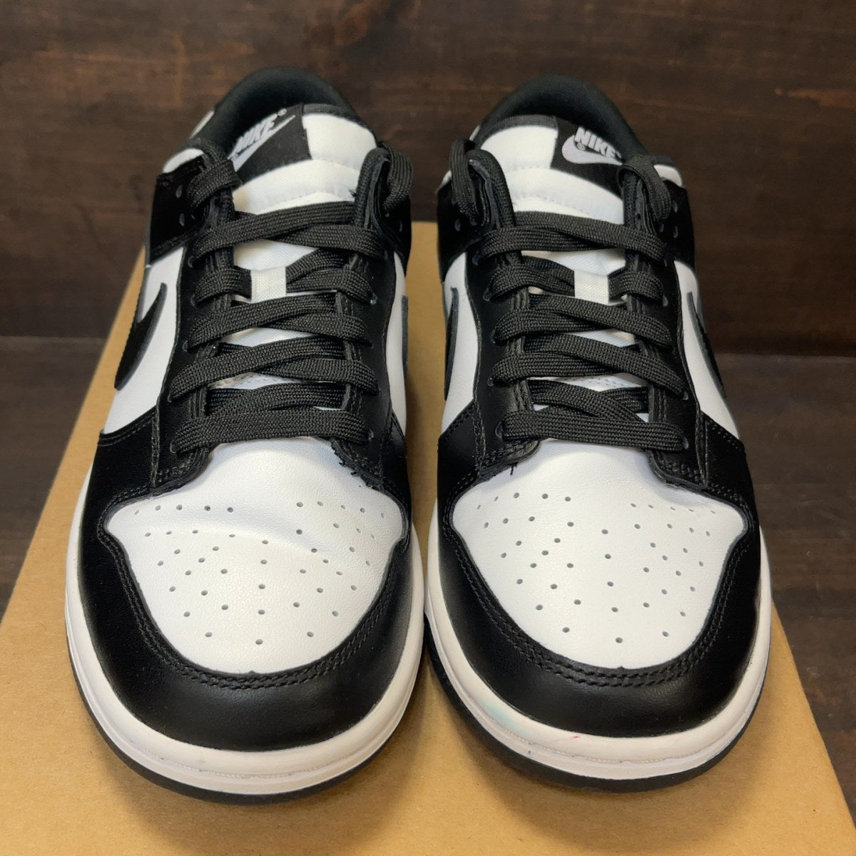 Nike Dunk Low Retro White Black Panda Size 7.5 (Pre-Owned) - Image 3