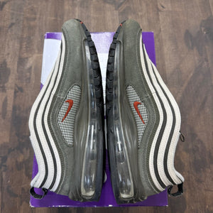 Nike Air Max 97 SE Cargo Khaki Rugged Orange Size 9.5 (Pre-Owned) - Image 5