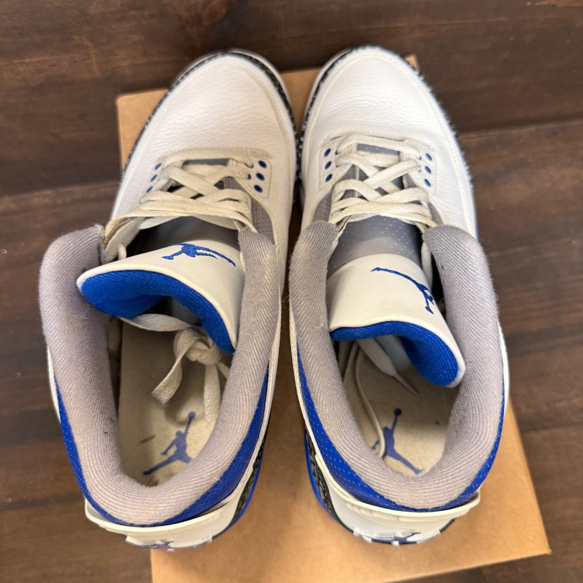 Jordan 3 Retro Racer Blue Size 12 (Pre-Owned) - Image 5