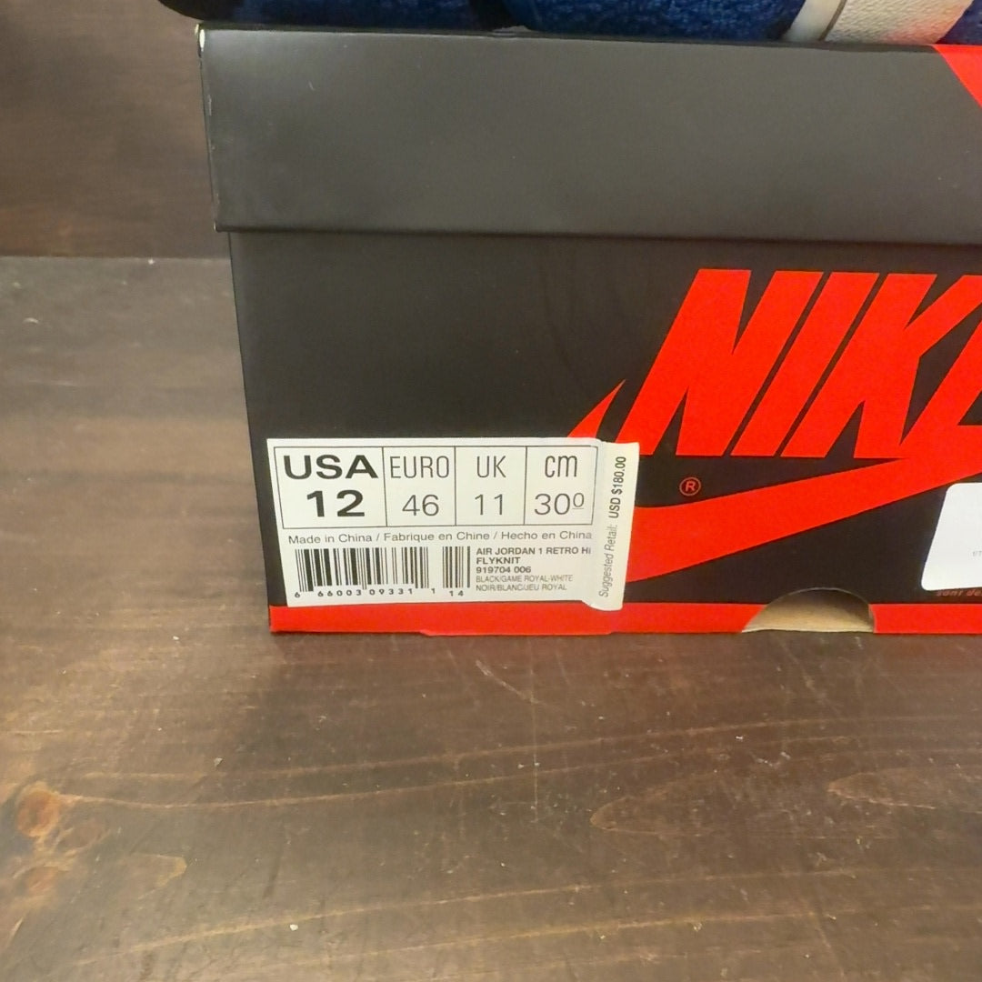 Jordan 1 Retro High Flyknit Royal - Image 7