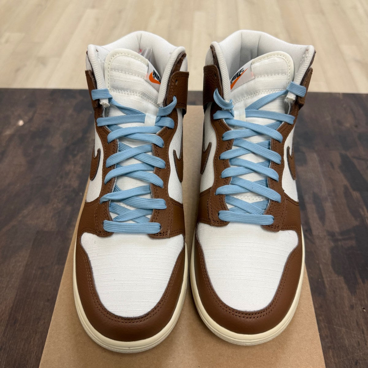 Nike Dunk High PRM Vintage Pecan Sail Size 9.5 (Pre-Owned) - Image 2