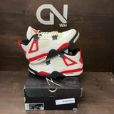 Jordan 4 Retro Red Cement Size 9.5 (Pre-Owned) - front