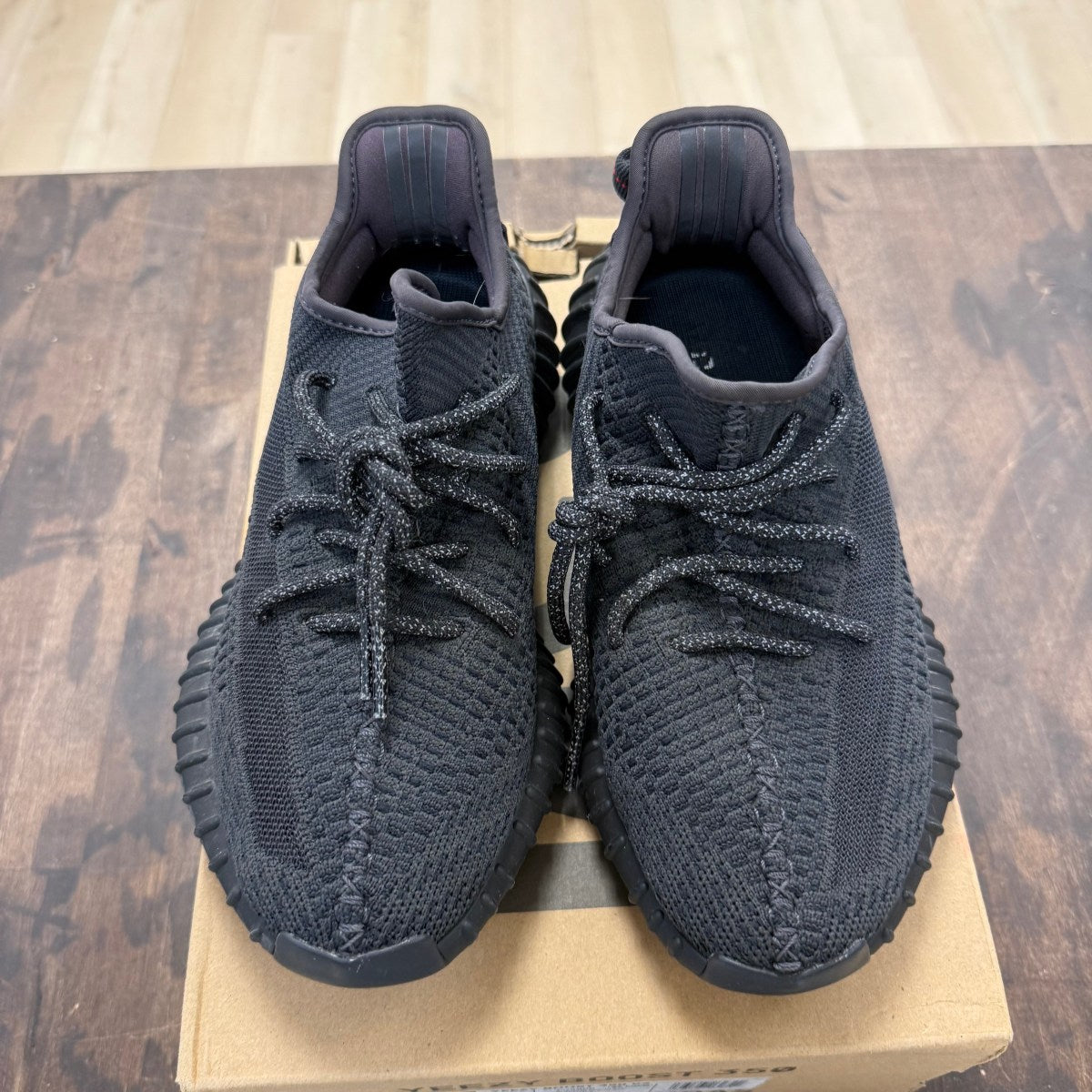 adidas Yeezy Boost 350 V2 Black (Non-Reflective) - Image 2
