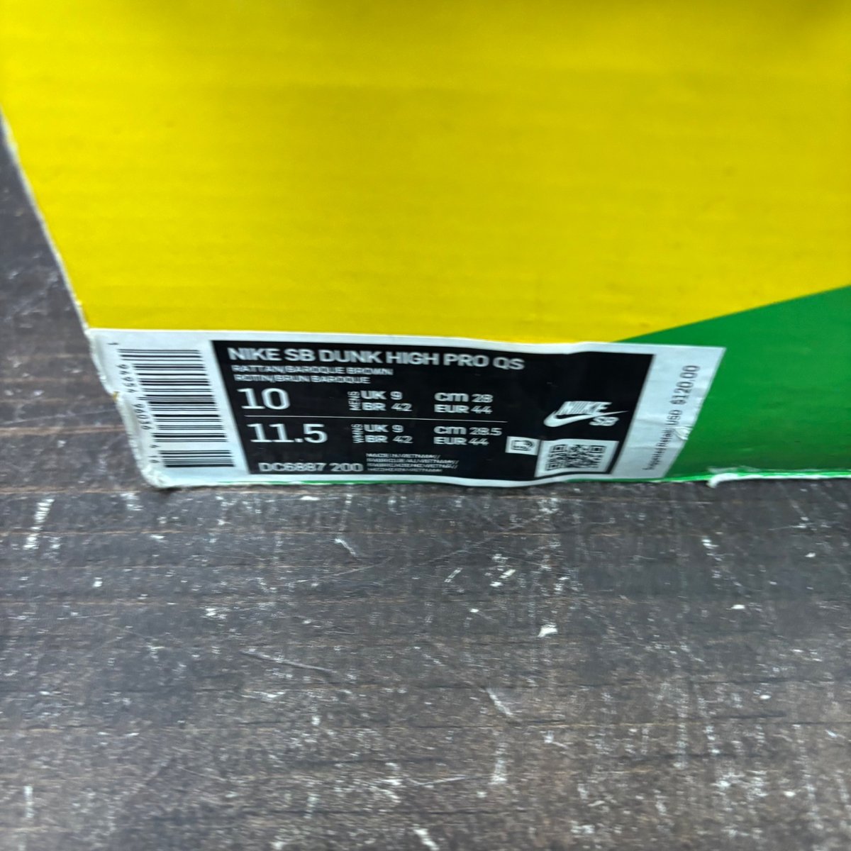 Nike SB Dunk High Concepts Turdunken Size 10 (Pre-Owned) - aux