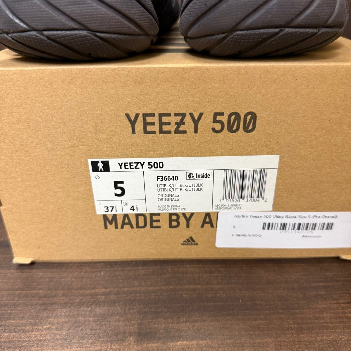 adidas Yeezy 500 Utility Black - Image 6