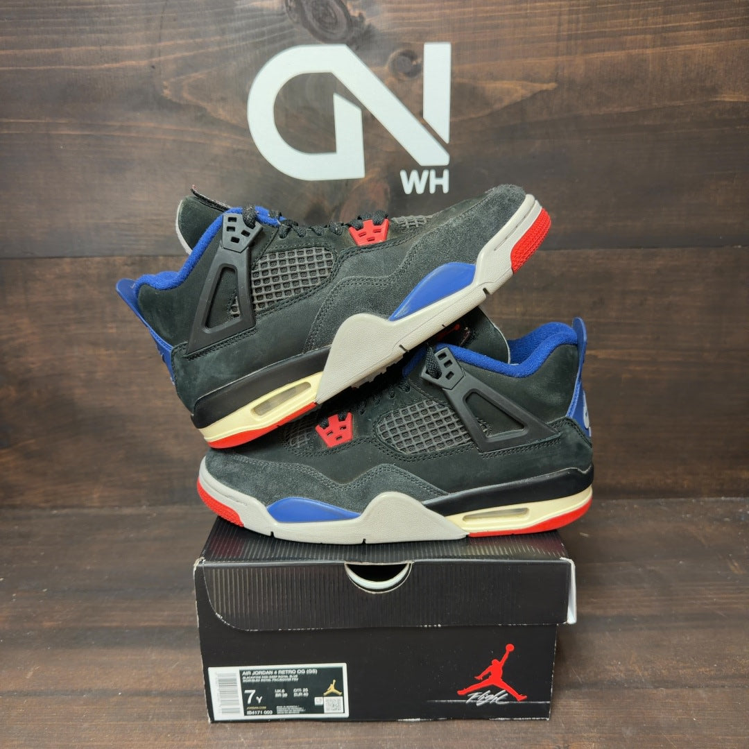 Jordan 4 Retro Rare Air (GS) Size 7Y (Pre-Owned)