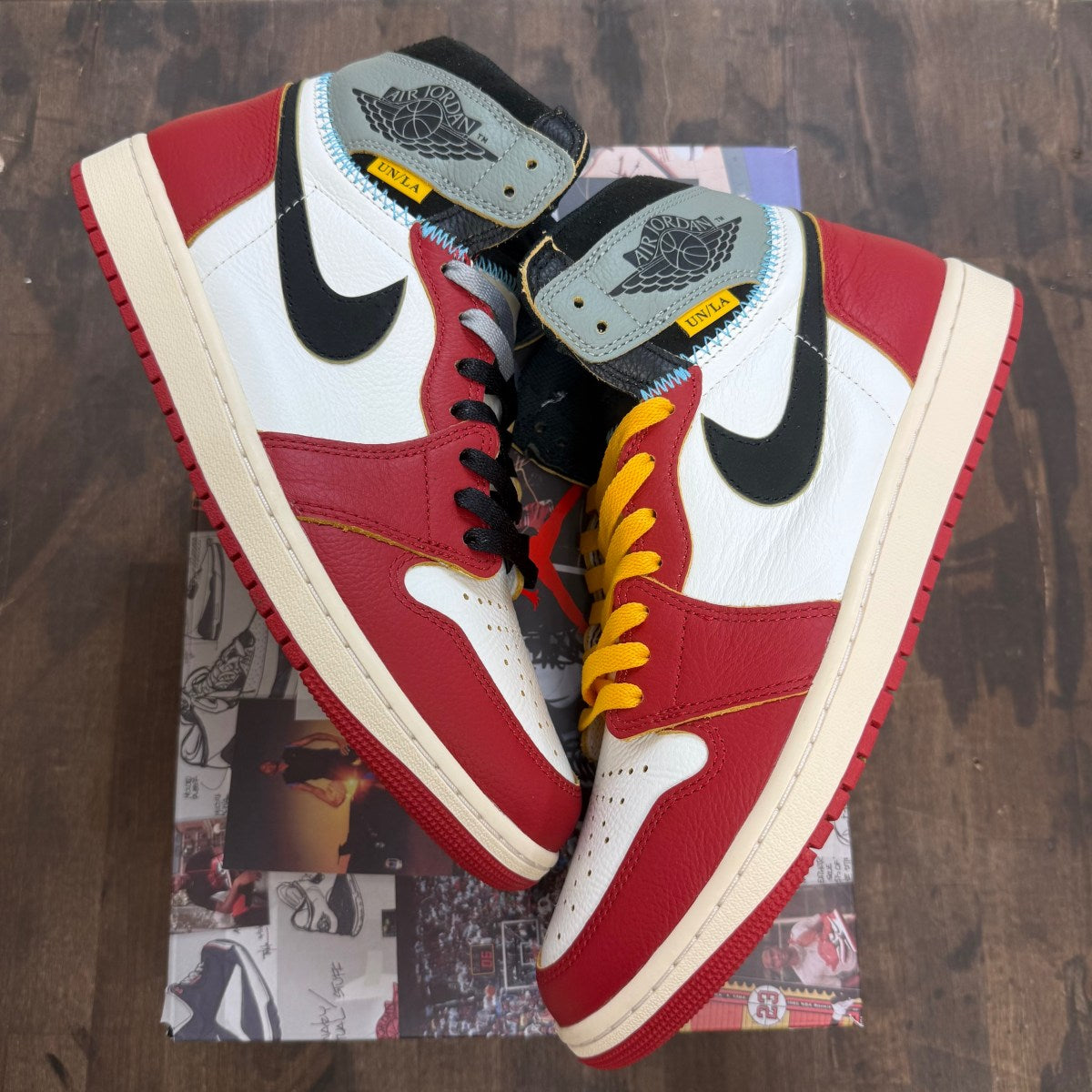 Jordan 1 Retro High OG SP Union LA Chicago Shadow - Image 1