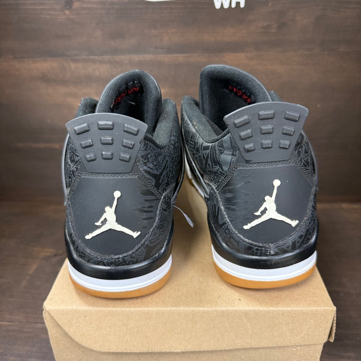 Jordan 4 Retro Black Laser Size 13 (Pre-Owned) - Image 4