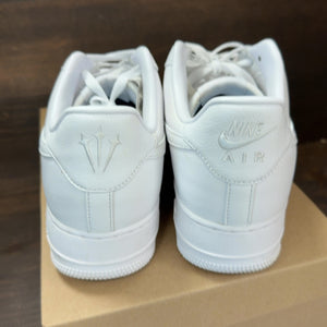 Nike Air Force 1 Low Drake NOCTA Certified Lover Boy White Cobalt Tint Size 12 (Pre-Owned) - Image 4