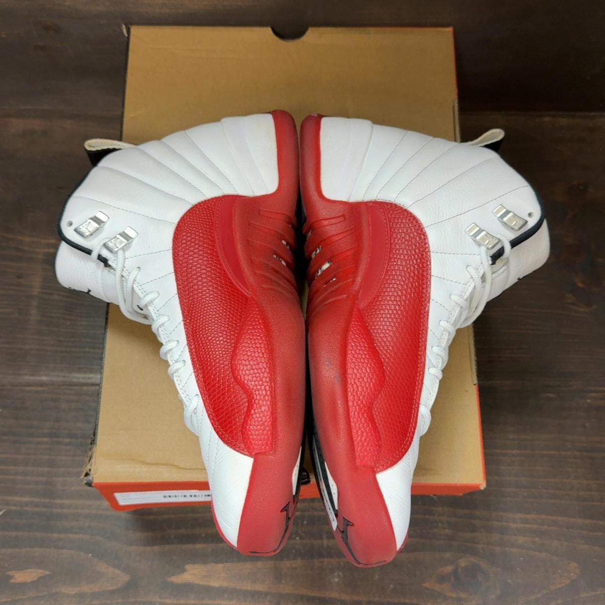 Jordan 12 Retro Cherry (2023) Size 10.5 (Pre-Owned) - Image 4