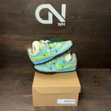 Nike Waffle Racer Off-White Vivid Sky (Women's) Size 6W (Pre-Owned) - Image 1