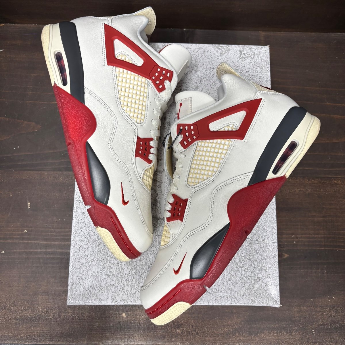 Jordan 4 Retro OG Nigel Sylvester Brick After Brick Size 13 (Pre-Owned) - back