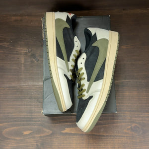 Jordan 1 Retro Low OG SP Travis Scott Olive (Women's) Size 10W (Pre-Owned) - Image 2
