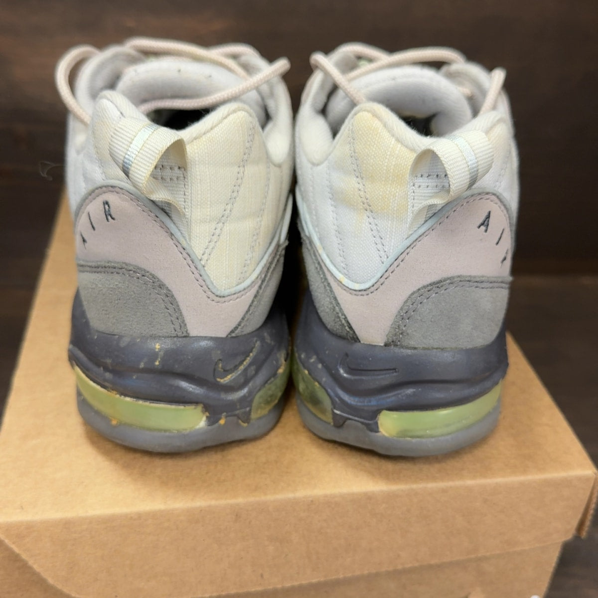 Nike Air Max 98 Vast Grey Fresh Mint Size 11 (Pre-Owned) - Image 5