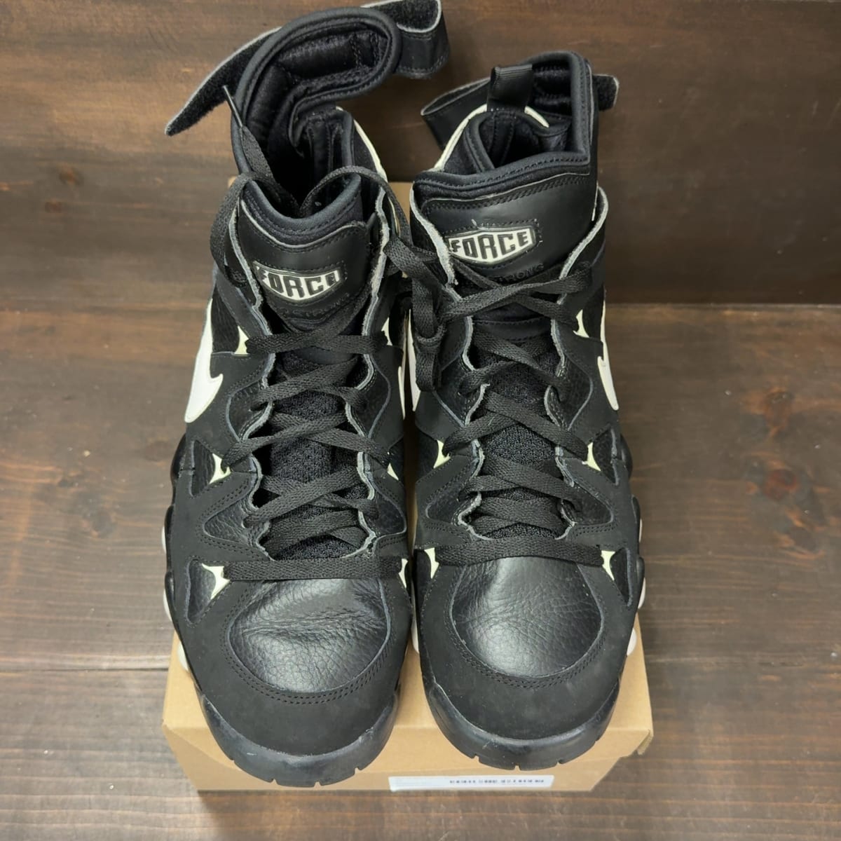 Nike Air Max 2 Strong Black White Size 13 (Pre-Owned) - tag