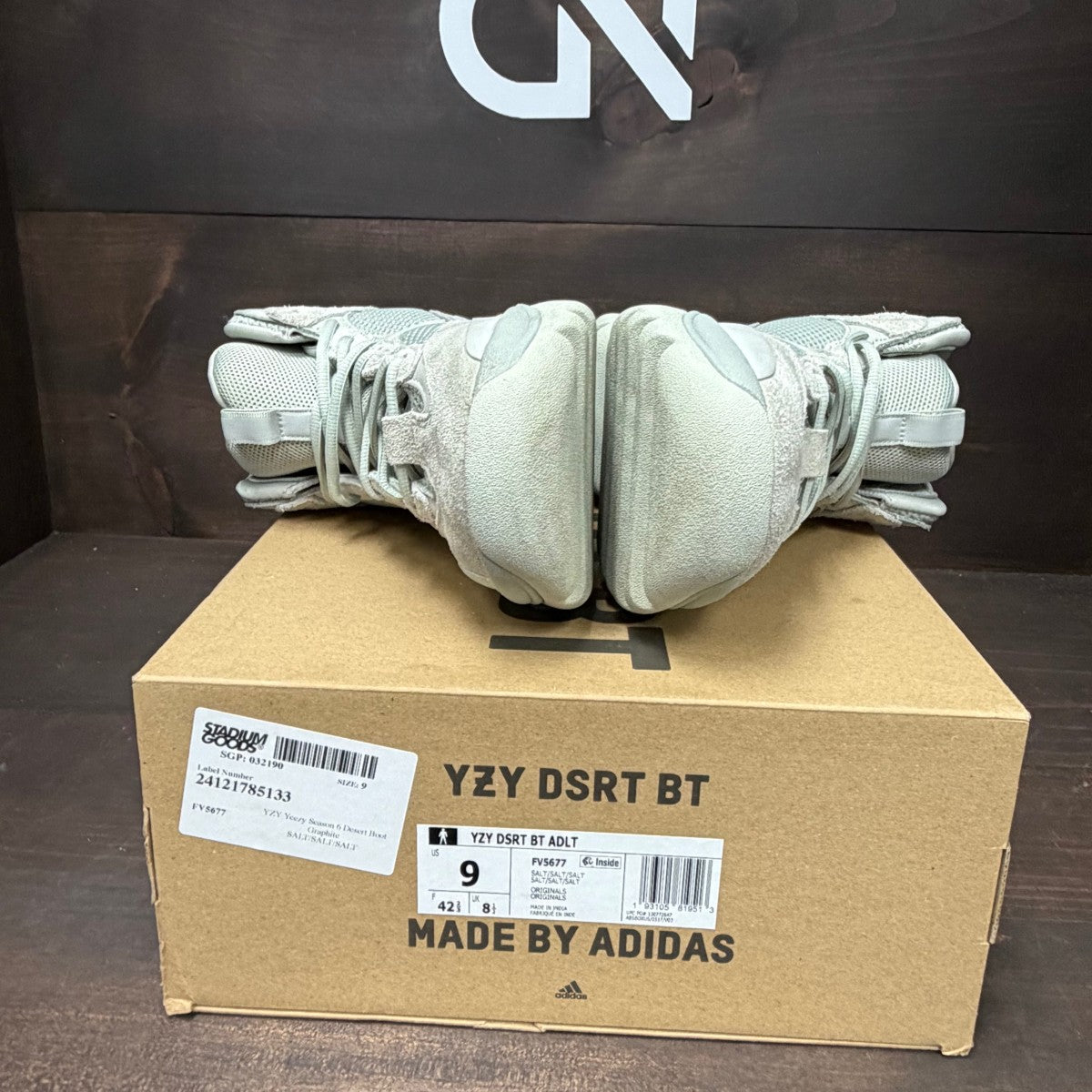 adidas Yeezy Desert Boot Salt - Image 7