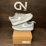 Nike Air Force 1 Low '07 LV8 Carbon Fiber Swoosh Wolf Grey White Size 9.5 (Pre-Owned) - Image 1