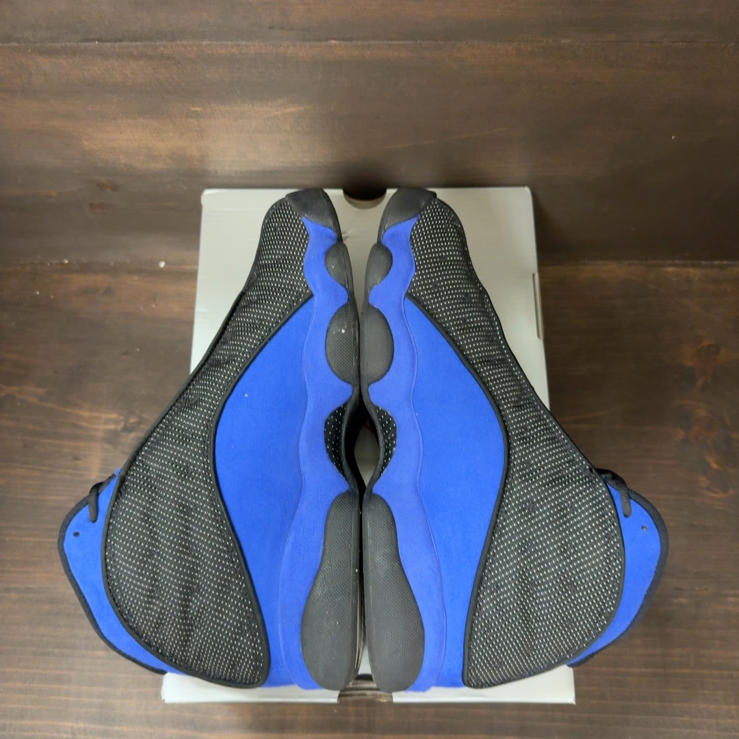 Jordan 13 Retro Black Hyper Royal Size 8.5 (Pre-Owned)