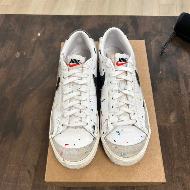 Nike Blazer Low 77 Paint Splatter Size 9 (Pre-Owned) - Image 2