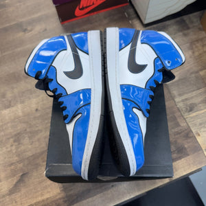 Jordan 1 Mid Signal Blue Size 13 (Pre-Owned) - Image 3