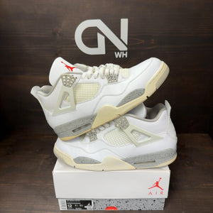 Jordan 4 Retro White Oreo (2021) Size 12 (Pre-Owned)