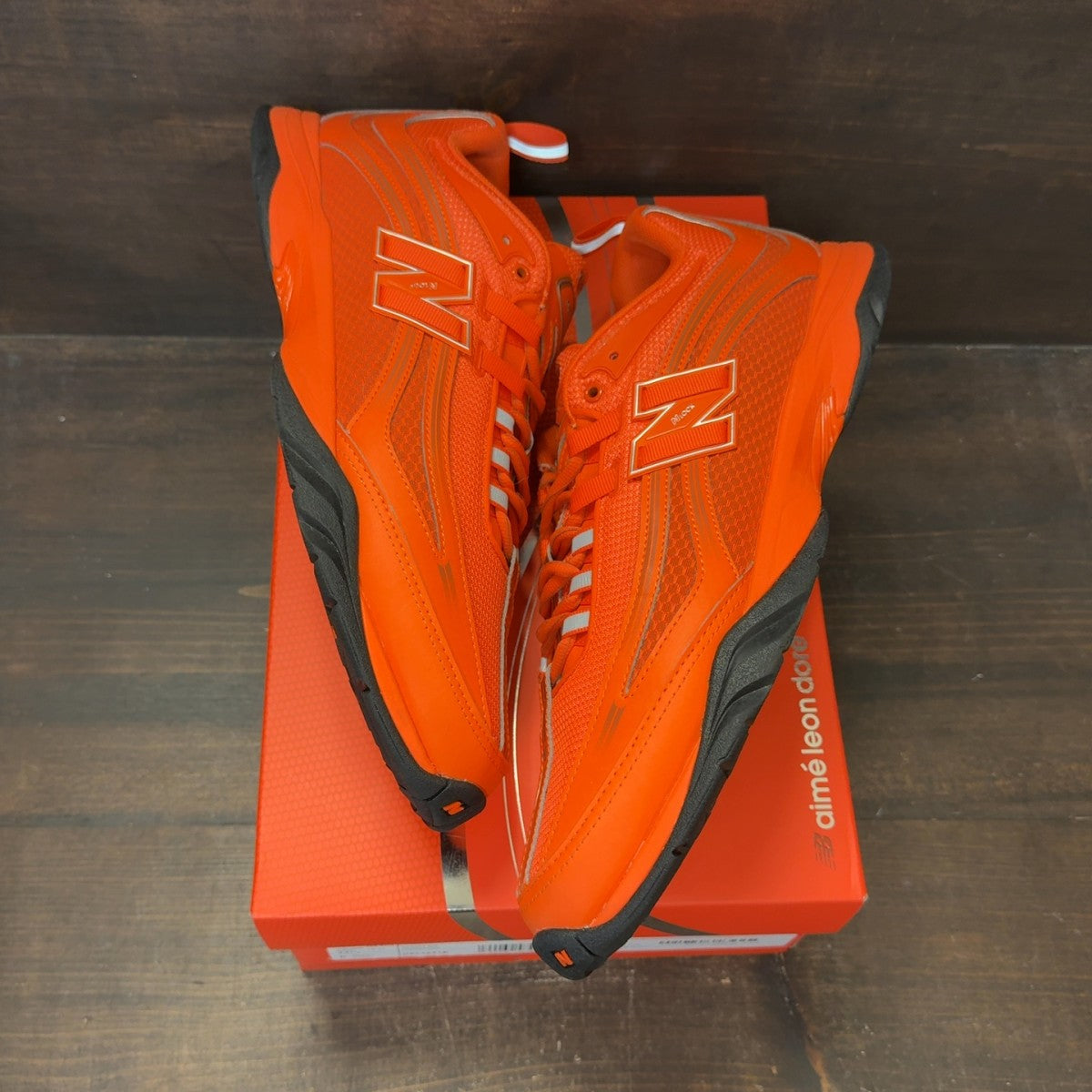 New Balance RC56 Aimé Leon Dore Team Orange Size 13 (Pre-Owned) - Image 2