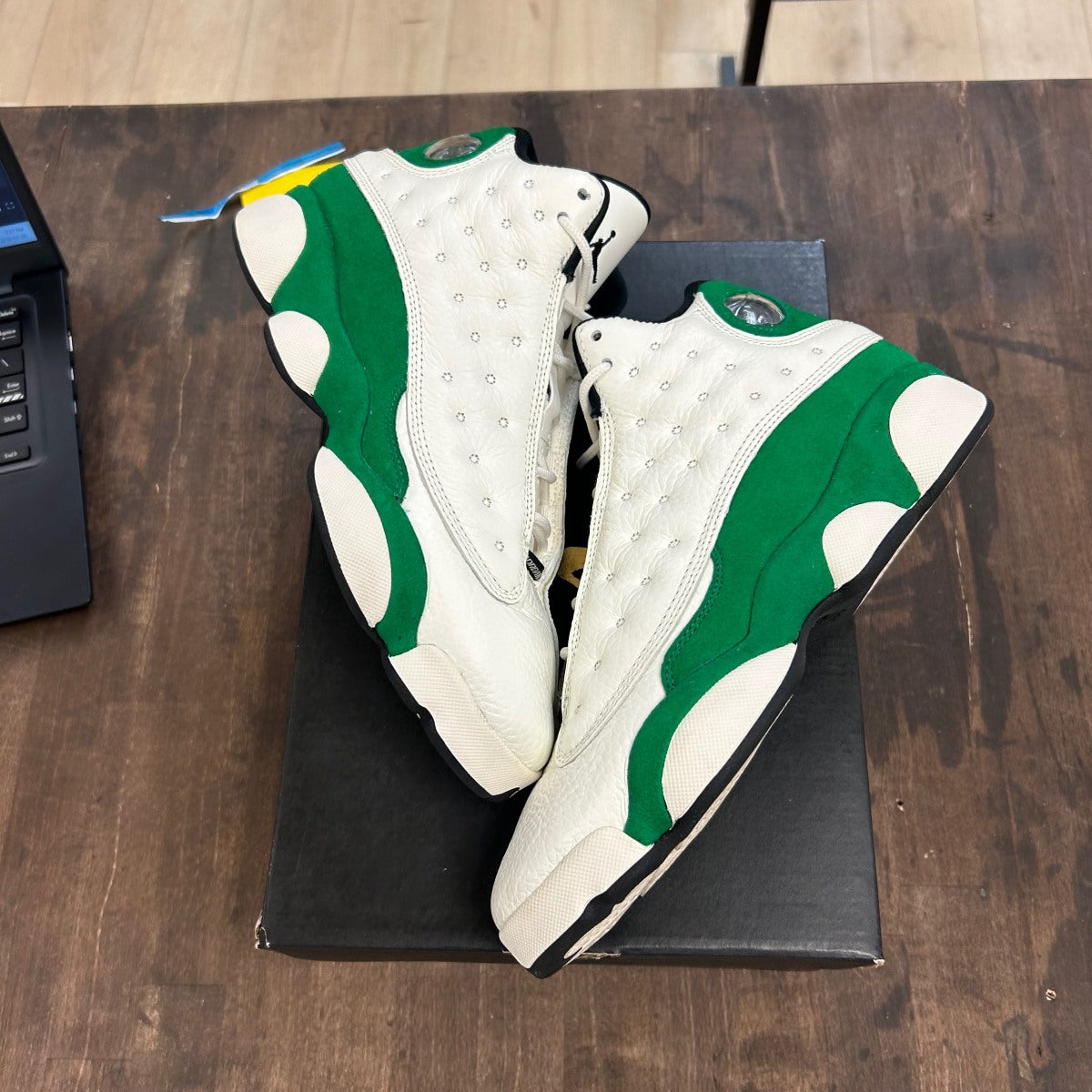 Jordan 13 Retro Sail Pine Green (GS) - Image 1