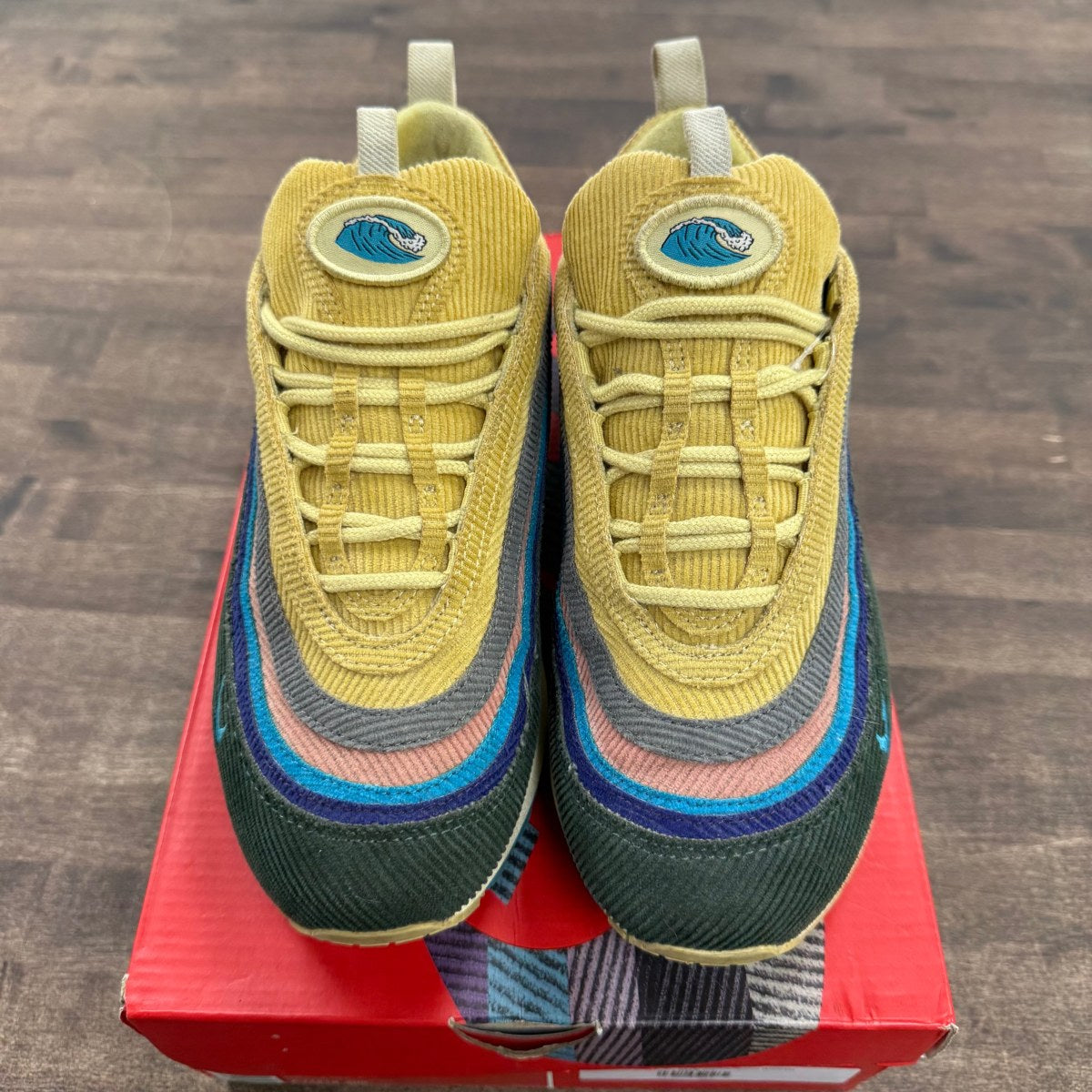 Nike Air Max 1/97 Sean Wotherspoon (Extra Lace Set Only) Size 8 (Pre-Owned) - Image 2