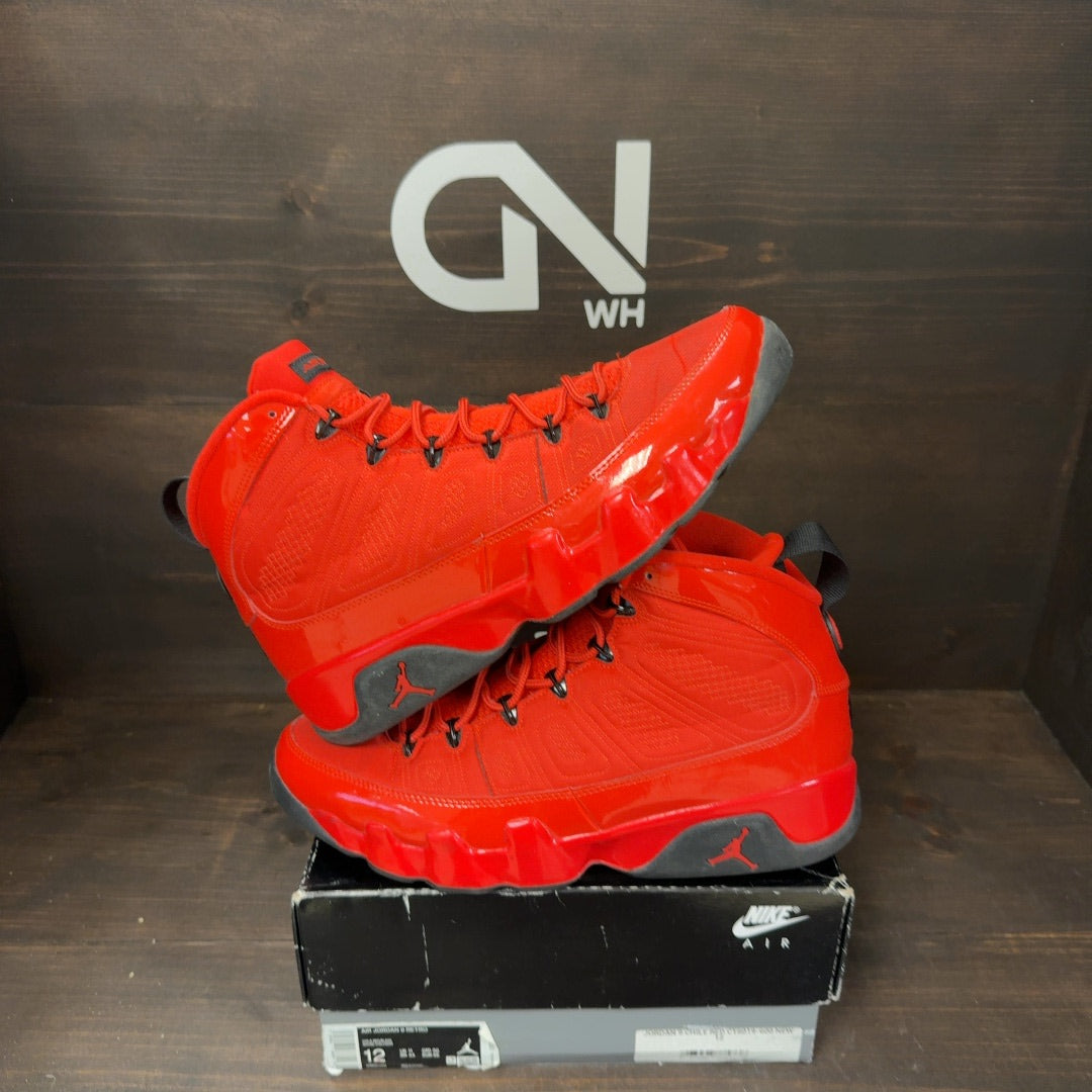 Jordan 9 Retro Chile Red Size 12 (Pre-Owned)