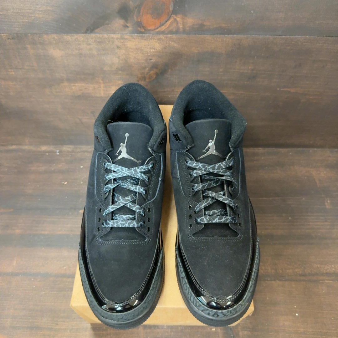 Jordan 3 Retro Black Cat (2025) Size 11 (Pre-Owned) - Image 3