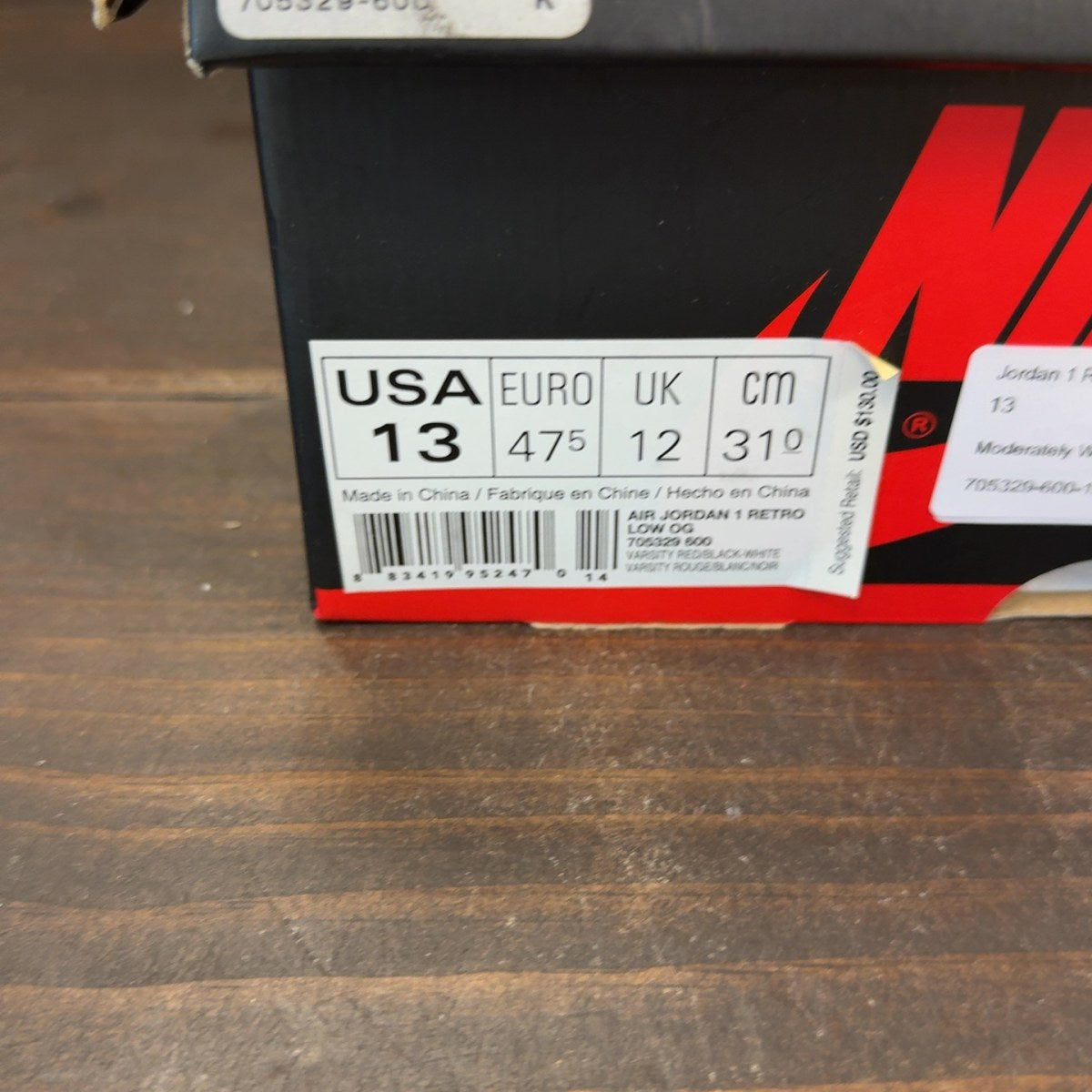 Jordan 1 Retro Low Chicago (2016) - Image 8