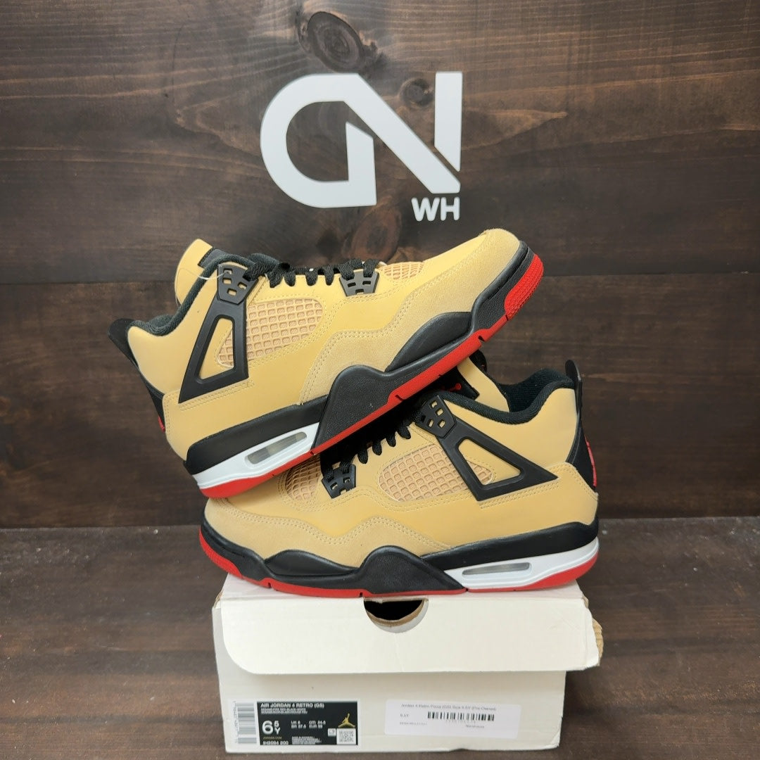 Jordan 4 Retro Pizza (GS) - Image 1