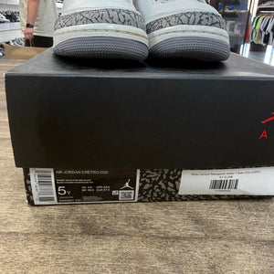 Jordan 3 Retro White Cement Reimagined (GS) Size 5Y (Pre-Owned) - Image 6