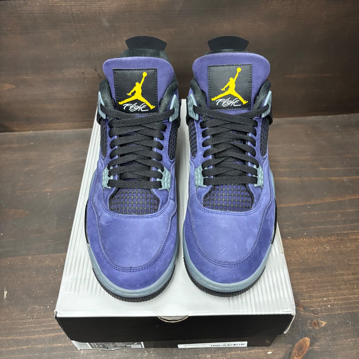 Jordan 4 Retro Lakers Size 11 (Pre-Owned) - side