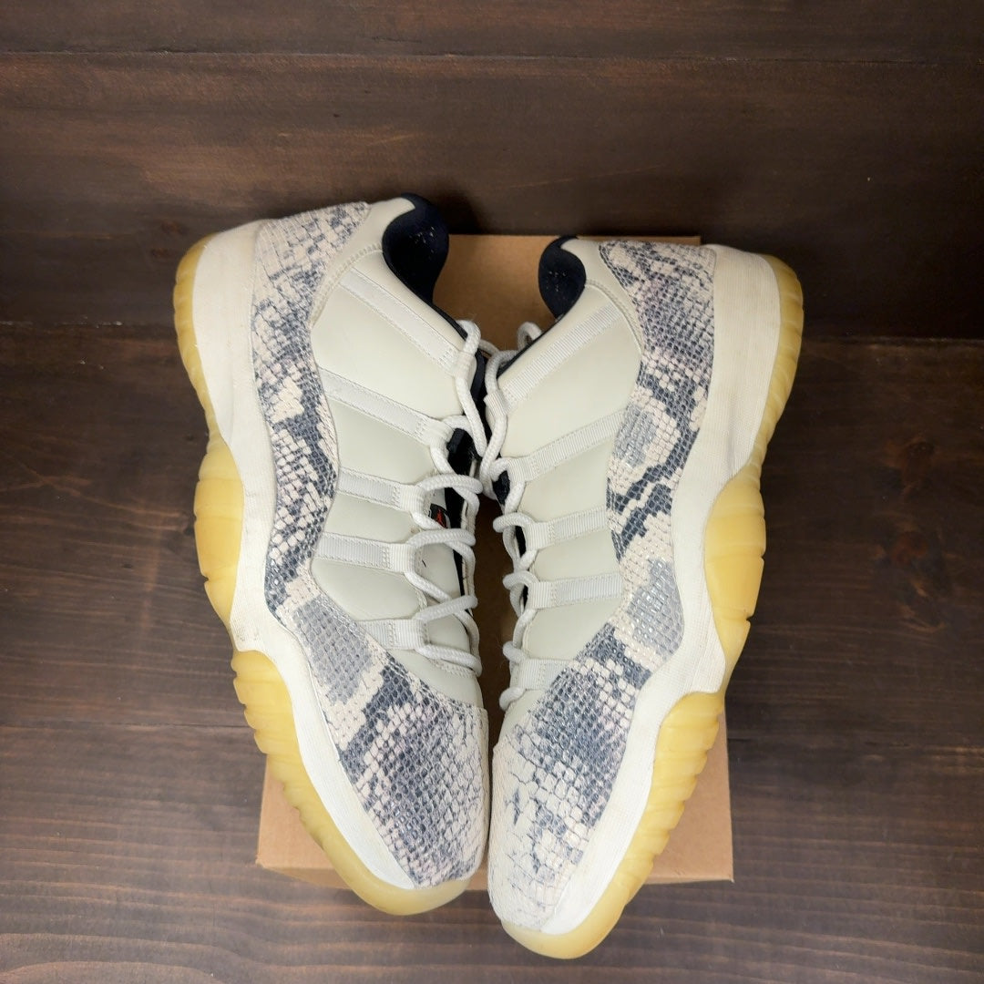 Jordan 11 Retro Low Snake Light Bone Size 15 (Pre-Owned) - Image 2