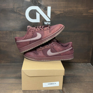 Nike Dunk Low Retro Premium Burgundy Crush Size 13 (Pre-Owned) - Image 1