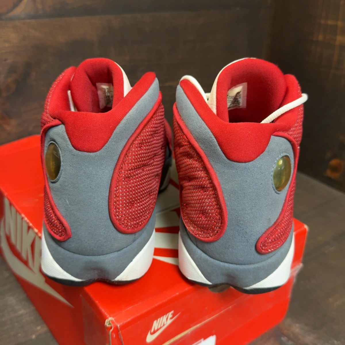 Jordan 13 Retro Gym Red Flint Grey Size 8.5 (Pre-Owned) - Image 4
